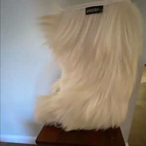 White Oscar Sport Fur Boot